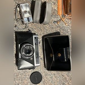 Old 35mm canon film camera